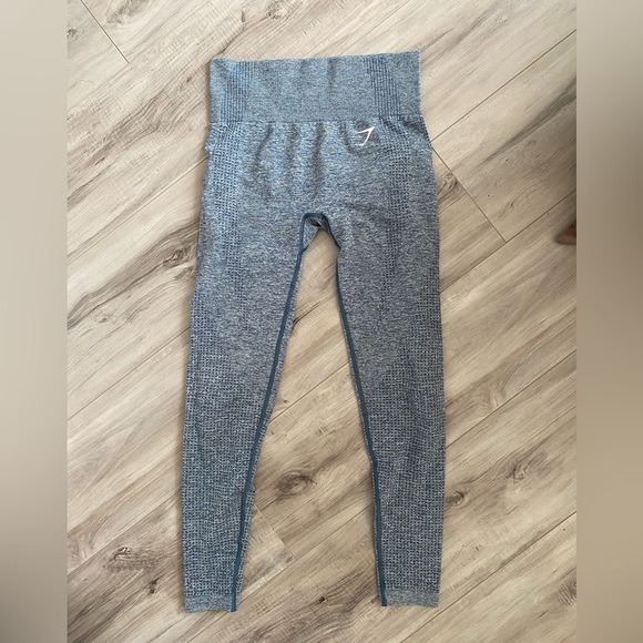 Gymshark Vital Seamless Leggings in color Tea Marl - Picture 4 of 6